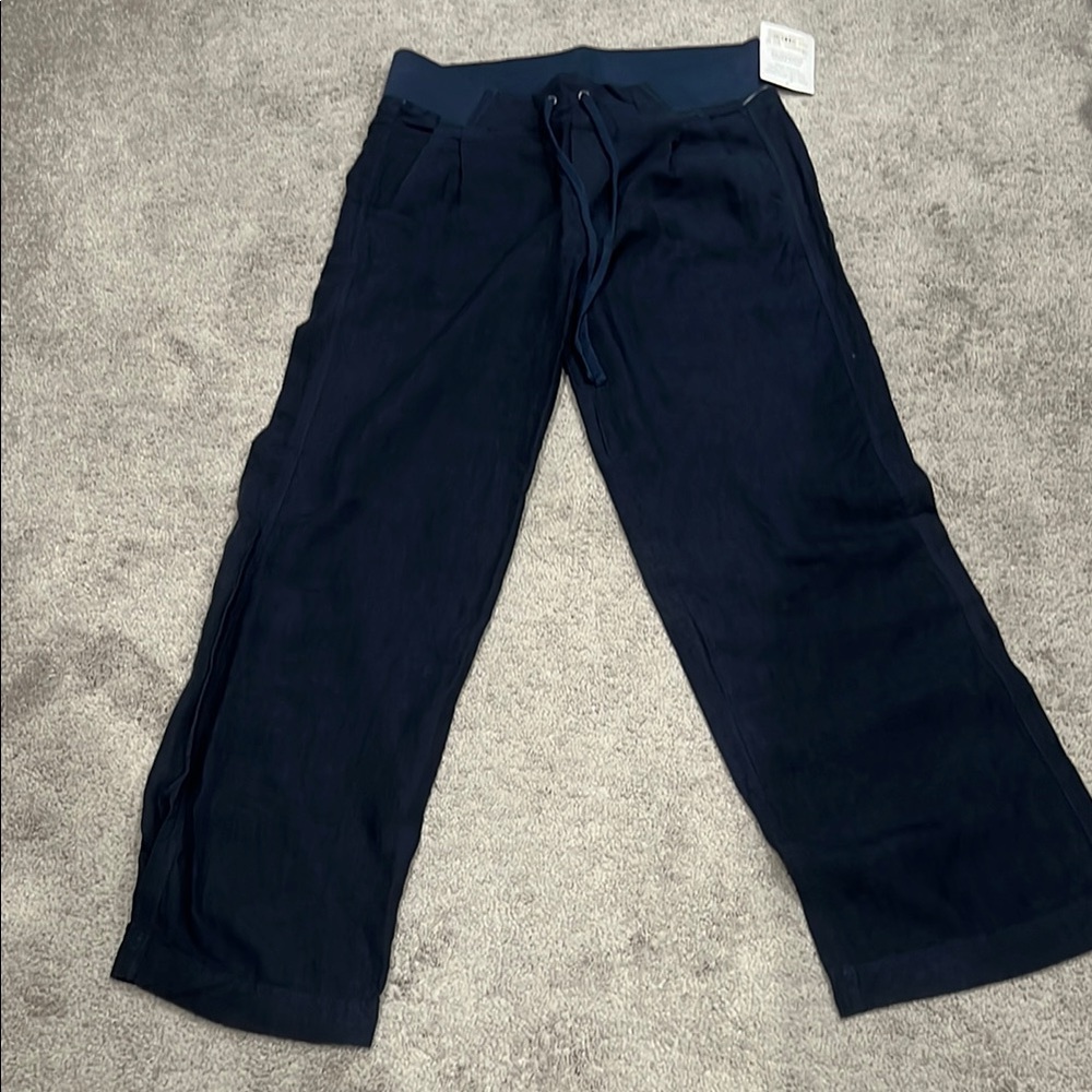 Women’s Athleta Wide-Leg Linen Pants